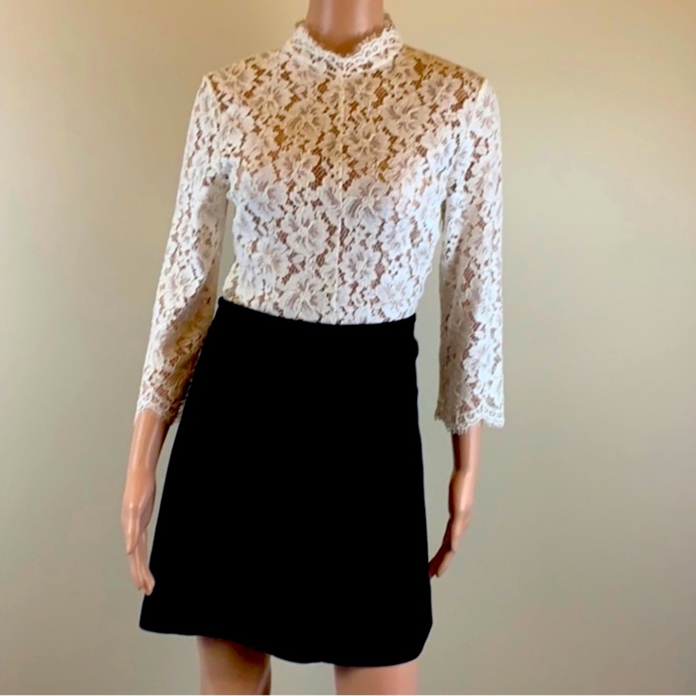 Sandro Reem Lace Dress from Bloomingdale's